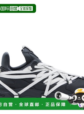 1h可退 香港直邮Moncler 盟可睐 男士 TRAILGRIP MEGALACE 黑色皮