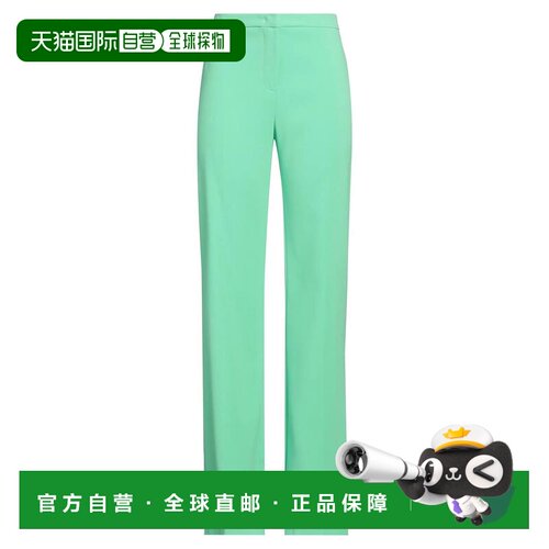 香港直邮Pinko 品高 女士 喇叭裤子 green绿色 舒适时尚休闲裤