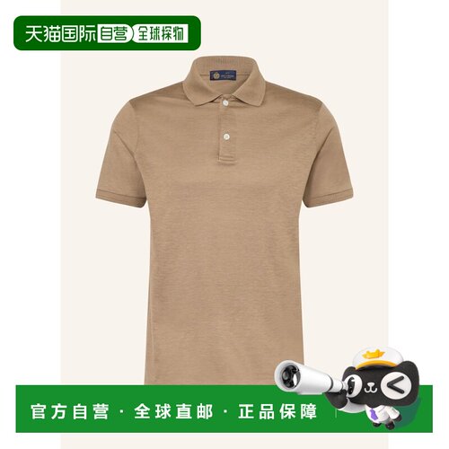 1h可退 欧洲直邮Paul & Shark 男士T恤 100297891012000 CO 浅棕