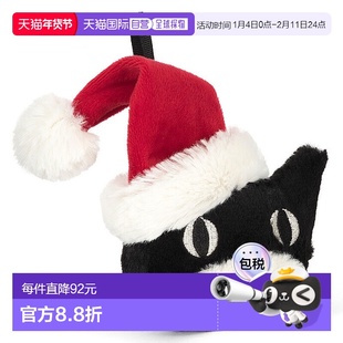 欧洲直邮Jellycat 黑白猫咪玩偶圣诞可爱挂件小狗圣诞树