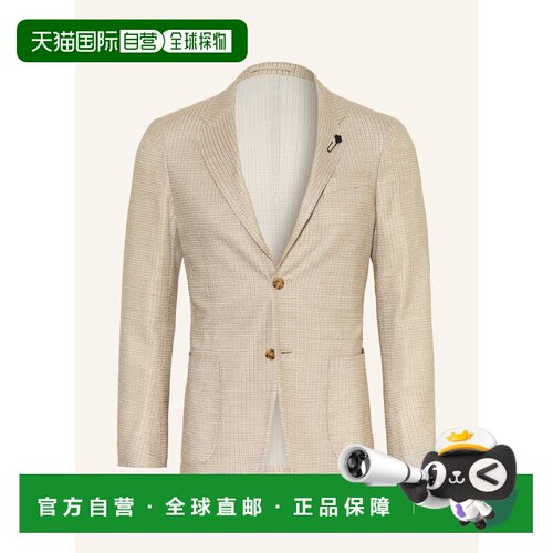 欧洲直邮LARDINI 男士西服 100297323212000 CO 米白色 Extra sli