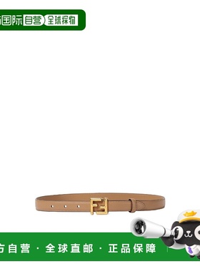 1h可退 香港直邮Fendi FF腰带 8C0648AAIW细腰带