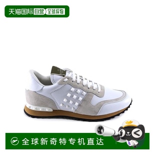 PY2S0748VRJ牛皮 99新未使用 香港直邮Valentino 铆钉运动鞋