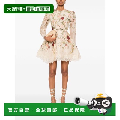 1h可退 香港直邮ZIMMERMANN 女士连衣裙 5241DF251CCSC AW2025 花