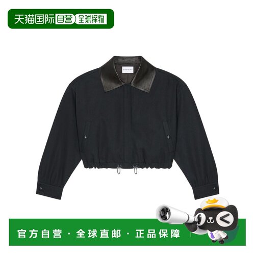 1h可退 香港直邮GIVENCHY 女士夹克 BW00WB164D001 AW2026 黑色