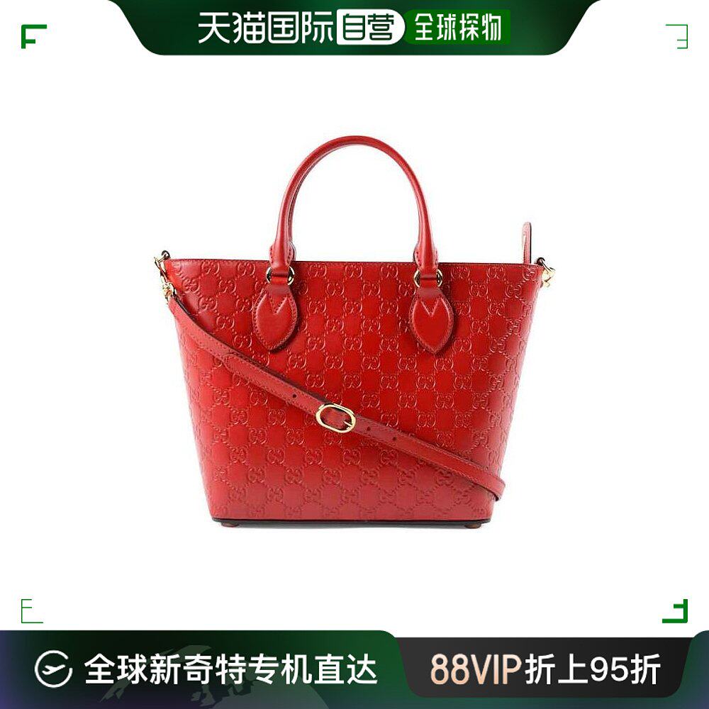 自营gucci 古驰 女士 gg 标志压纹手提包 432124cwc1g