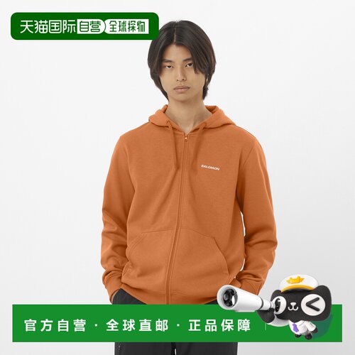 欧洲直邮Salomon 萨洛蒙 男士经典标识CHEST LOGO抓绒衣