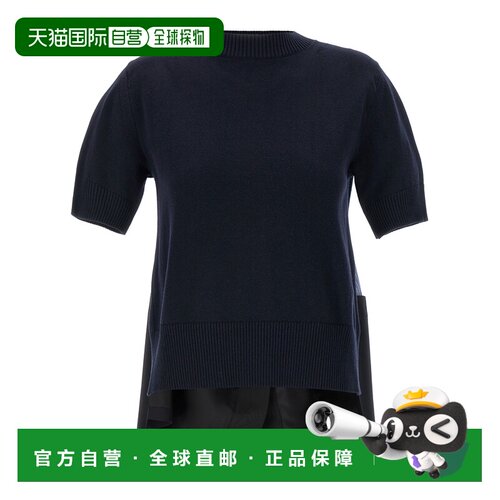 1h可退 欧洲直邮sacai 女士 上装T恤