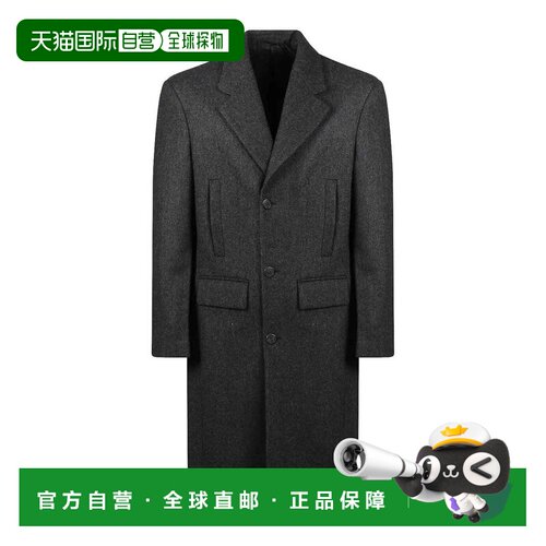 1h可退 香港直邮Prada 普拉达 男士 羊毛大衣 UC546M17ZUSOOOF048