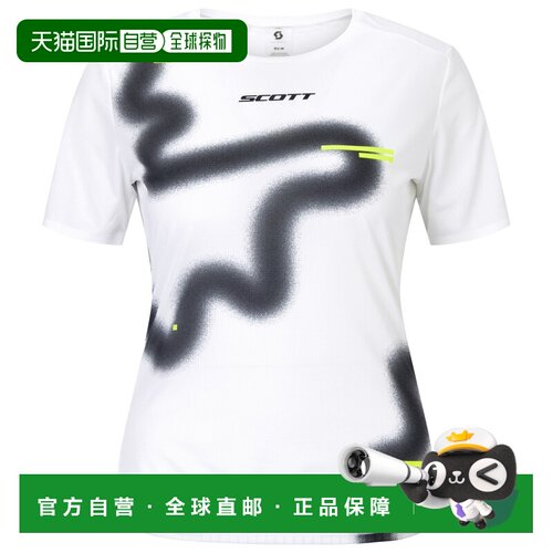 欧洲直邮SCOTT 女士户外T恤 9166374WHITEBLACK CO 花色
