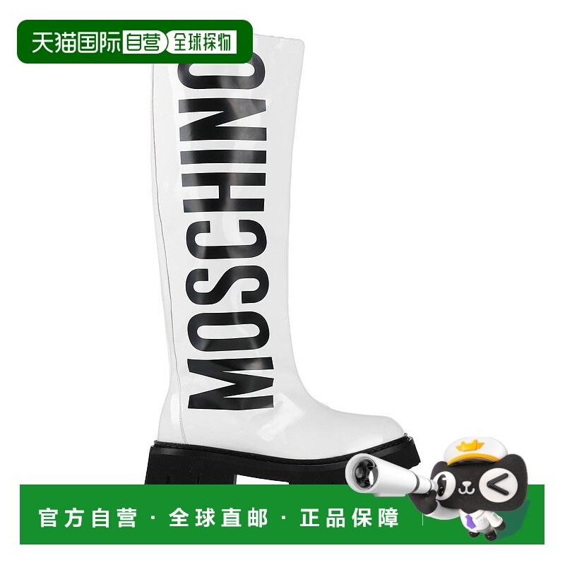 香港直邮Moschino 莫斯奇诺 女士 靴子 white白色 舒适时尚