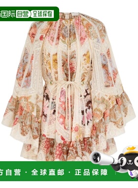 1h可退 香港直邮Zimmermann 飘逸连衣裙 6499DRS263