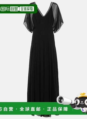 1h可退 香港直邮MaxMara 麦斯玛拉 女士 Murge 垂褶真丝睡裙性感