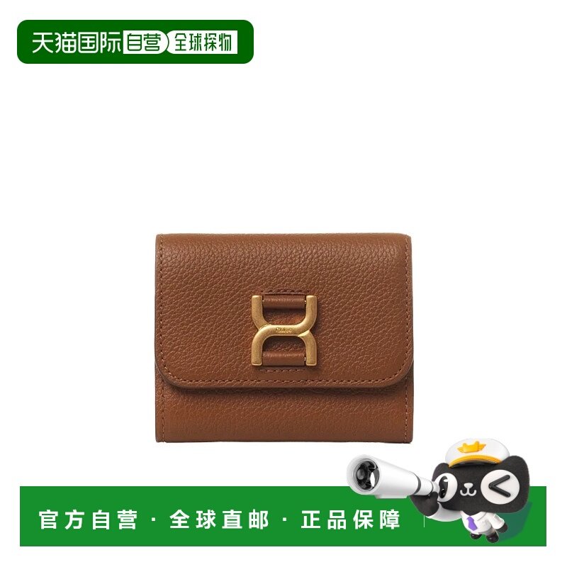 香港直邮Chloe Marcie 小号三折钱包 C23AP099I31