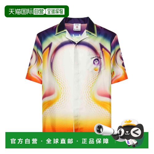 欧洲直邮CASABLANCA 男士衬衫 MSS26SH00301 【付后1h可退】