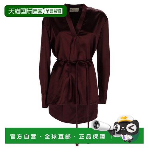 1h可退 欧洲直邮TORY BURCH 女士衬衫 176405600 SS2026 红色 CAM