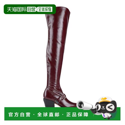 香港直邮Chloe 蔻依 女士 靴子 red红色 舒适时尚厚底鞋长筒靴