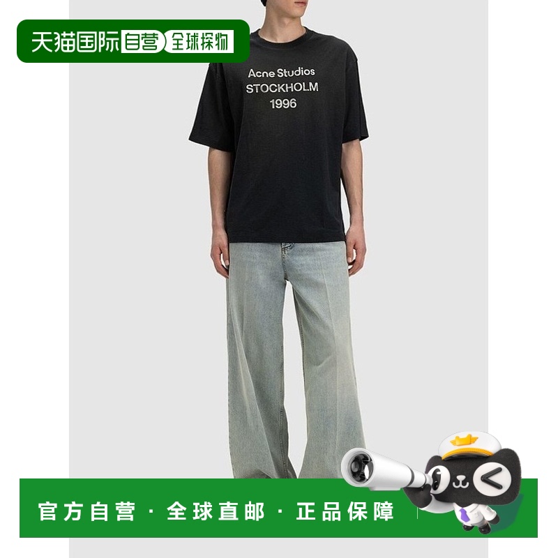 香港直邮Acne Studios 艾克妮 男士 Exford 1996混棉T恤纯棉