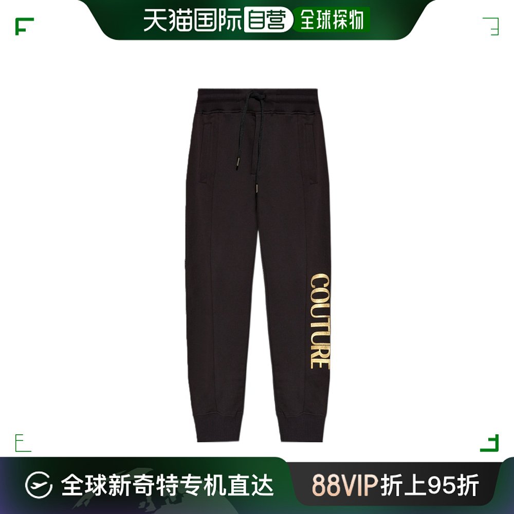 香港直邮Versace Jeans范思哲男士 logo标识运动裤 76GAAT00CF0
