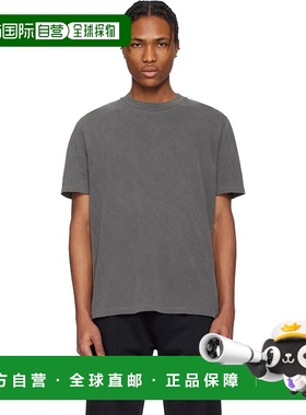 1h可退 香港直邮Our Legacy 男士 灰色 Box T 恤 M2246BWB