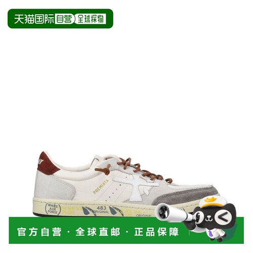 欧洲直邮PREMIATA 男士运动鞋 BSKTCLAY7616 CO 白支付后1h可退