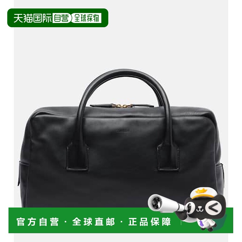 香港直邮Calvin Klein Collection 女士 America 中号皮革手提包