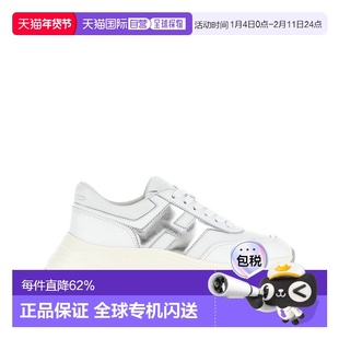 1h可退 香港直邮Hogan 女士 系带运动鞋 HXW6690FR30U7I white白