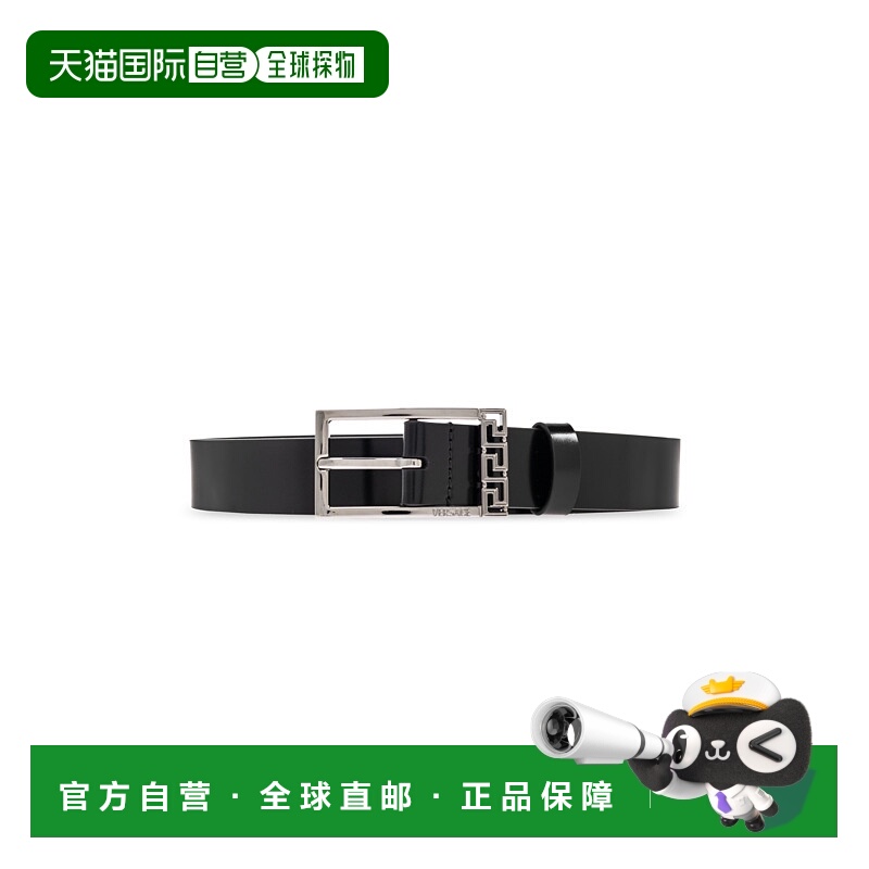 1h可退 香港直邮Versace 范思哲 男士 Greca 扣式腰帶 10151051A0