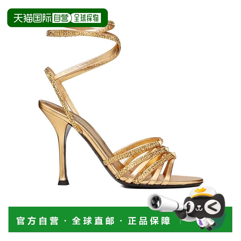 香港直邮VALENTINO 23SS ROCKSTUD 可调节高跟凉鞋 Women华伦天奴