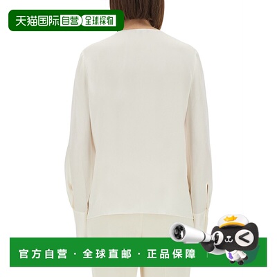 香港直邮THEORY 希尔瑞 女士 真丝乔其纱衫 P0102507C05
