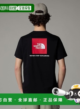 自营欧洲直邮北面Redbox 男士T恤TheNorthFace新款