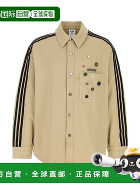 1h可退 香港直邮Adidas 女士 piquet x Song For Mute 浅褐色弹力