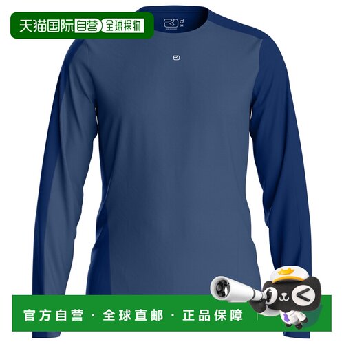 香港直邮ORTOVOX 男士抓绒衣 2168308BLUENUNATAK CO 蓝色户外
