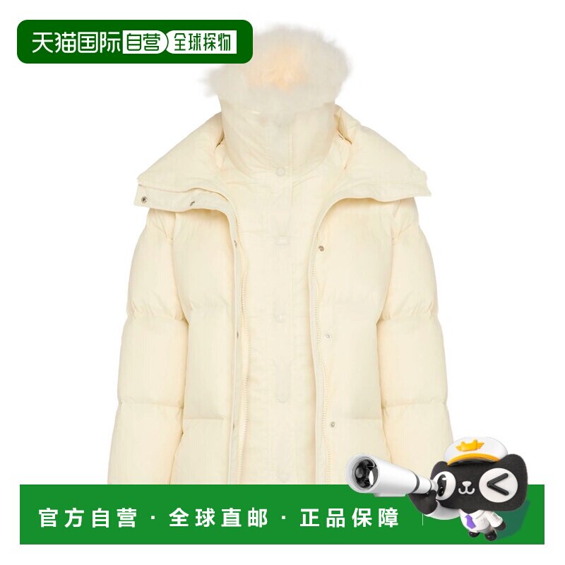 1h可退 香港直邮YVES SALOMON 女士 YS COLLECTION: DOWN 军装中