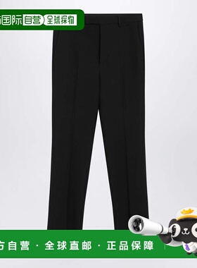 1h可退 香港直邮Gucci 古驰 女士 黑色紧身羊毛裤子 851042Z7AXM