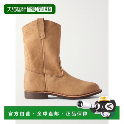1h可退 香港直邮RED WING 红翼 男士 Pecos 绒面革牛仔靴子 8060H