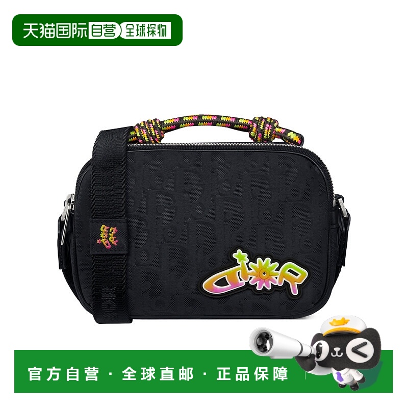 香港直邮Dior DIOR AND LEWIS HAMILTON 迷你拉链包 2ESWS052LHA