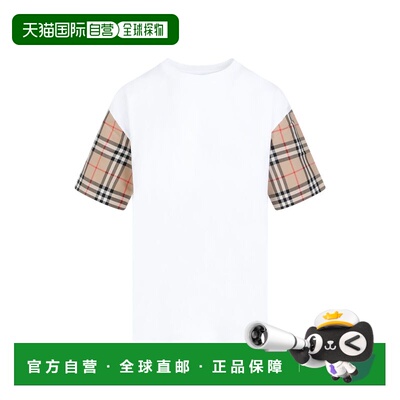 1h可退 香港直邮BURBERRY 女士T恤 8042716A1464 SS2026 白色女装