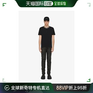 欧洲直邮GIVENCHY 男士 T恤 纪梵希 LOGO刺绣修身