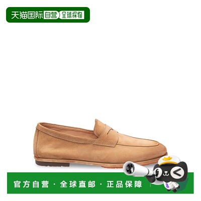 香港直邮SANTONI 男士商务休闲鞋 MCNC19298SI6SEAAC13LIGHTBROWN