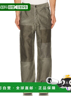1h可退 香港直邮Visvim 维斯维木 男士 Moleskin Pastroal 长裤 0