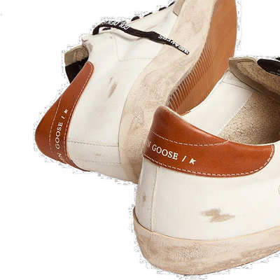 自营欧洲直邮GOLDENGOOSE/GGDB男士白色皮革休闲简约百搭平底小脏