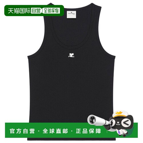 香港直邮COURREGES 女士背心吊带 326JDE167JS01949支付后1h可退