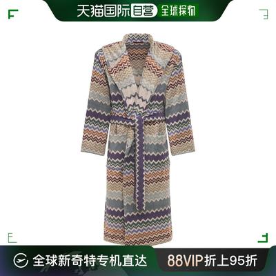 香港直邮MISSONI 米索尼 男士“RUFUS”棉质浴袍