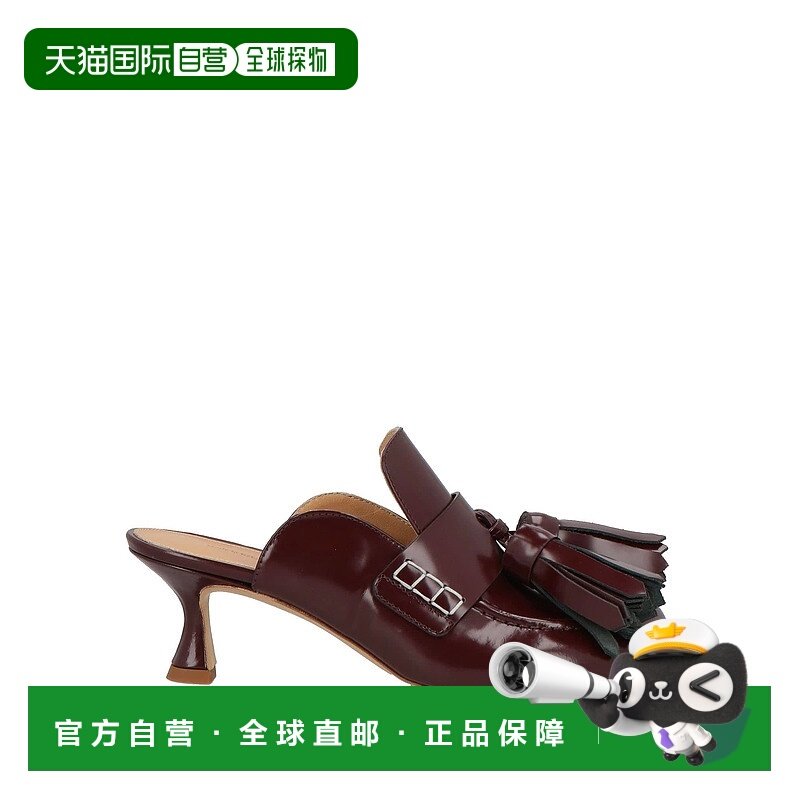 1h可退 香港直邮J.W. Anderson 女士 Mules 木屐 brown棕色 舒适