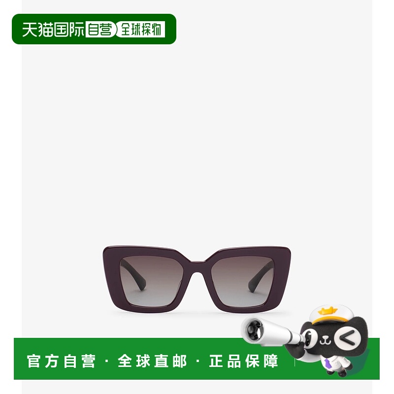 欧洲直邮BURBERRY 25秋冬 40849751 女士 太阳眼镜 马术骑士徽标