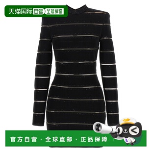 合身剪裁连衣裙 女士 GF0R8955KJ84 巴尔曼 香港直邮Balmain