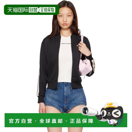 1h可退 香港直邮Palm Angels 棕榈天使 女士 黑色 Classic Logo T