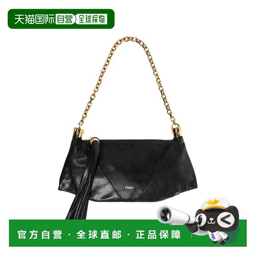 香港直邮CHLOÉ 女士斜挎包 CHC25SS447O37001 AW2025 黑色 Should