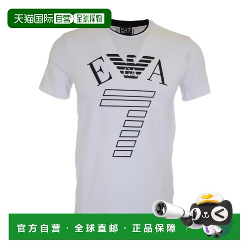 香港直邮EA7 Emporio Armani 徽标短袖T恤 2737154A2390阿玛尼